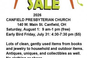 Canfield Presbyterian Church ANNUAL SALE!!!!!!!!!!!!