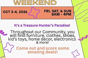 COMMUNITY YARD SALE – Multi-Family Neighborhood Event!