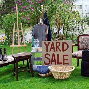 Yard sale photo in Newtown, PA