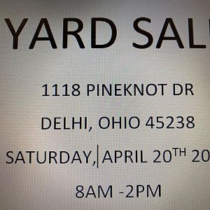 Yard sale photo in Cincinnati, OH