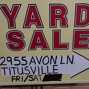 Yard sale photo in Titusville, FL