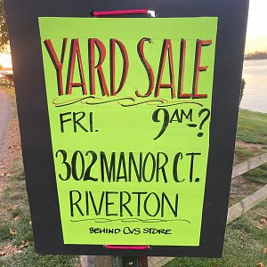 Yard sale photo in Riverton, NJ