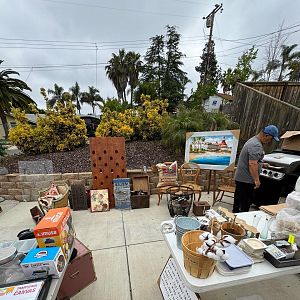 Yard sale photo in Vista, CA