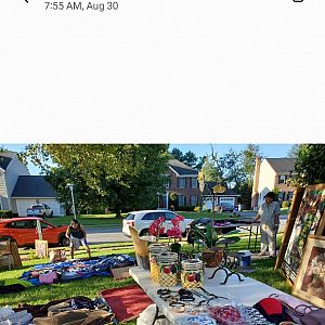 Yard sale photo in Frederick, MD