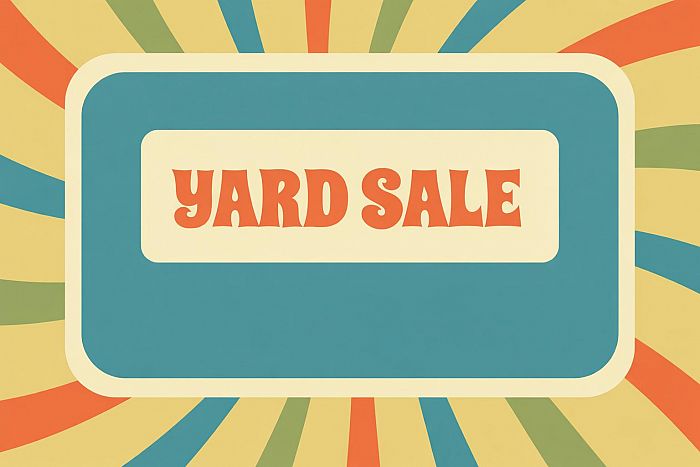 🎉 Annual Multi‑Family 2 House Yard Sale — Our Biggest One Yet! 🎉