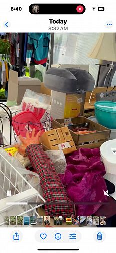 POP-UP TENT YARD SALE photo