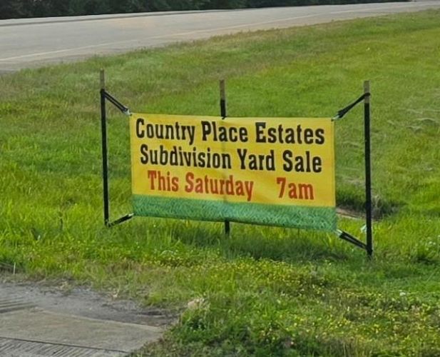 Subdivision Garage Sales Sat June 6 Newburgh Country Place Estates photo