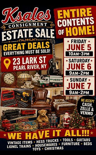K-Sales Consignment HUGE INDOOR ESTATE SALE photo