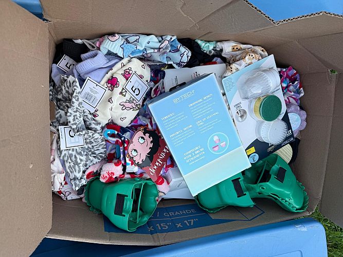 YARD SALE $1.00 New Items Friday, Saturday, Sunday July 24, 25, 26 photo