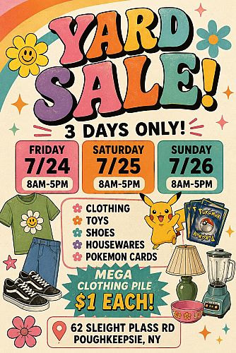 Massive Multi Family Yard Sale photo