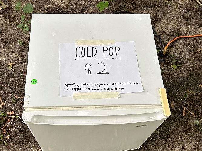 Yard Sale for College Funds photo