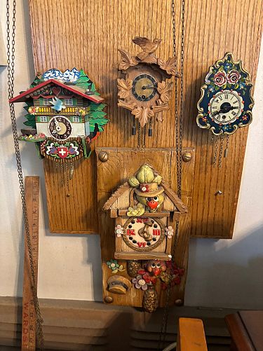Estate Packed with clocks, oil lamps, & More